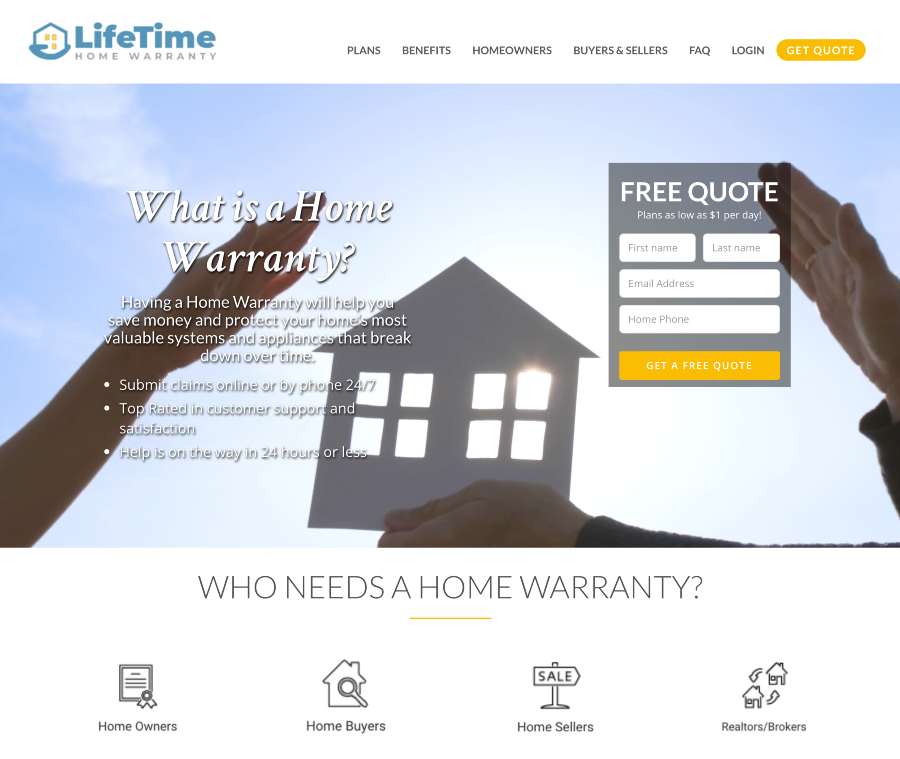 LifeTime Home Warranty Top 10 Best Home Warranty